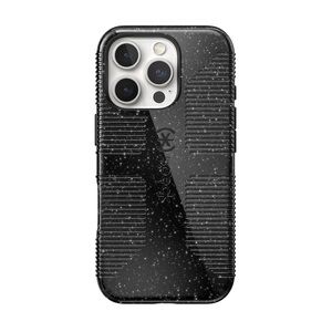 speck Presidio Grip Stellar Black Glitter iPhone Case